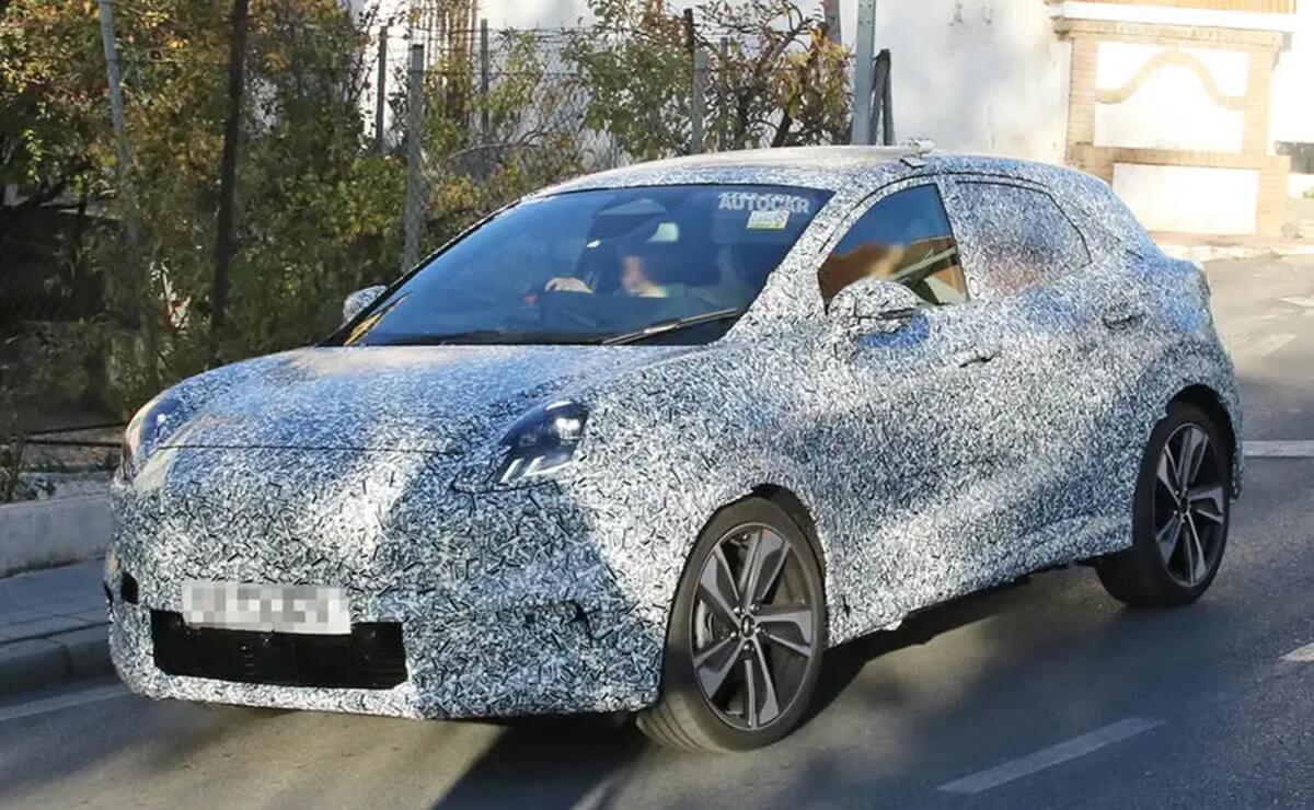 Asi fue visto el Ford Puma EV