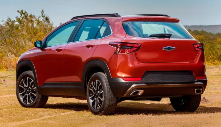 Chevrolet nuevo SUV trasera