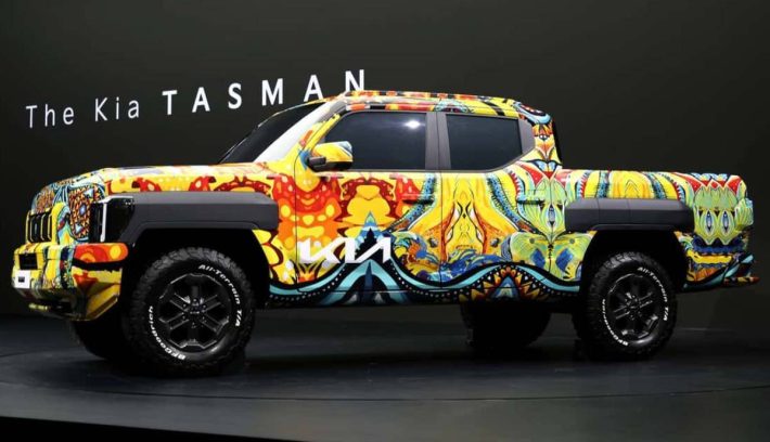 Pick up Kia Tasman frente 1