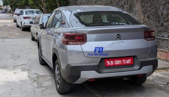 SUV Citroen Basalt 2025 trasera