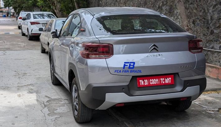 SUV Citroen Basalt 2025 trasera
