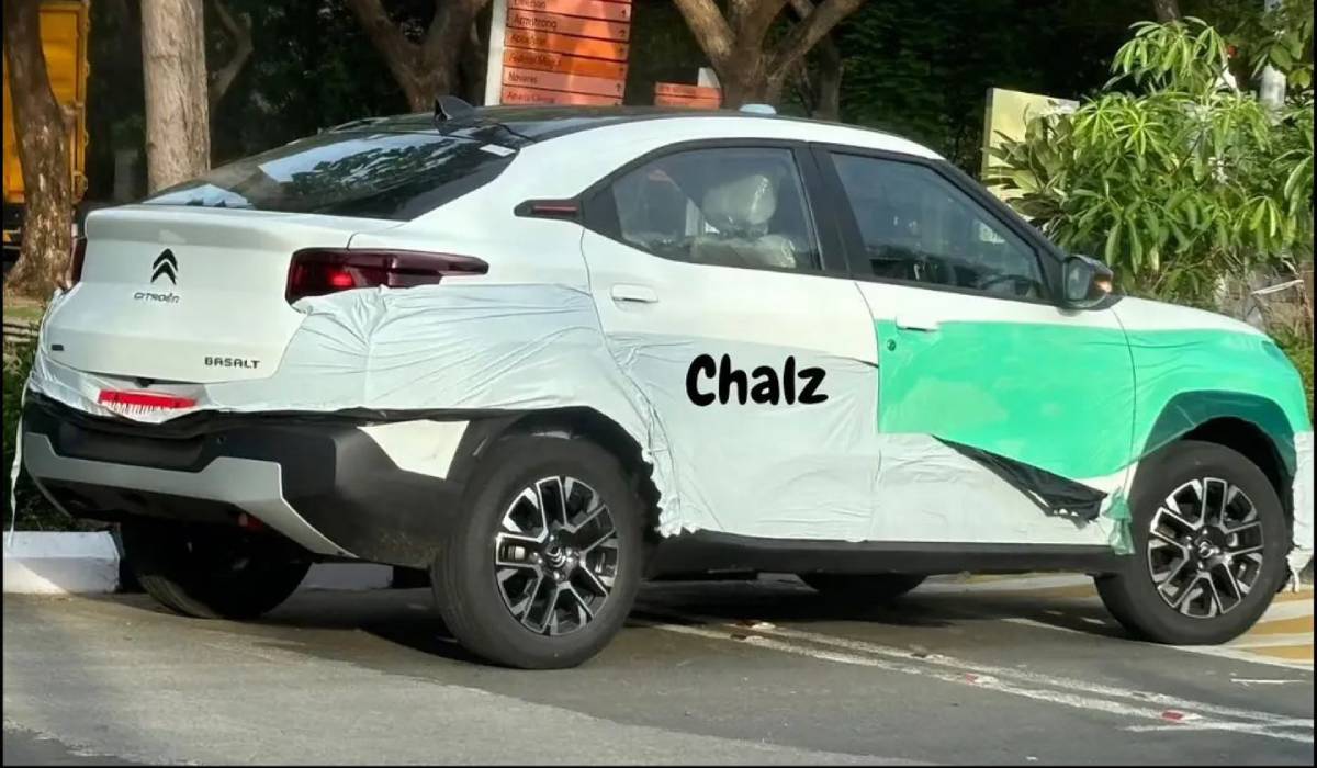 SUV Citroen Basalt camuflado