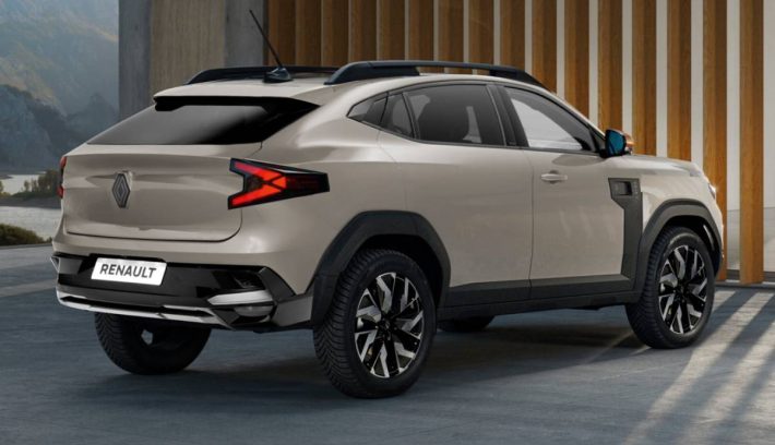 SUV Renault segmento mediano trasera