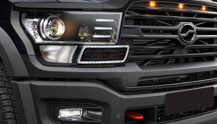 ZX Auto Grand Lion es el nombre de la pick up que es una réplica de la RAM 1500