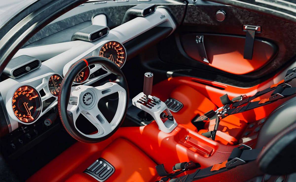 Hypercar Nilu interior