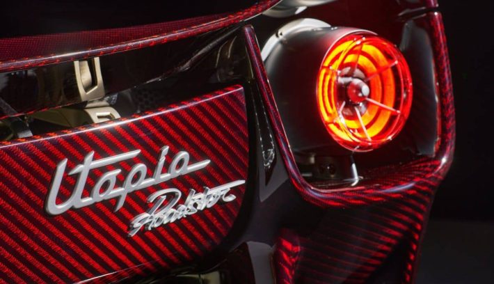 Pagani Utopia Roadster teaser