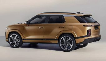 SUV KG Mobility Actyon trasera