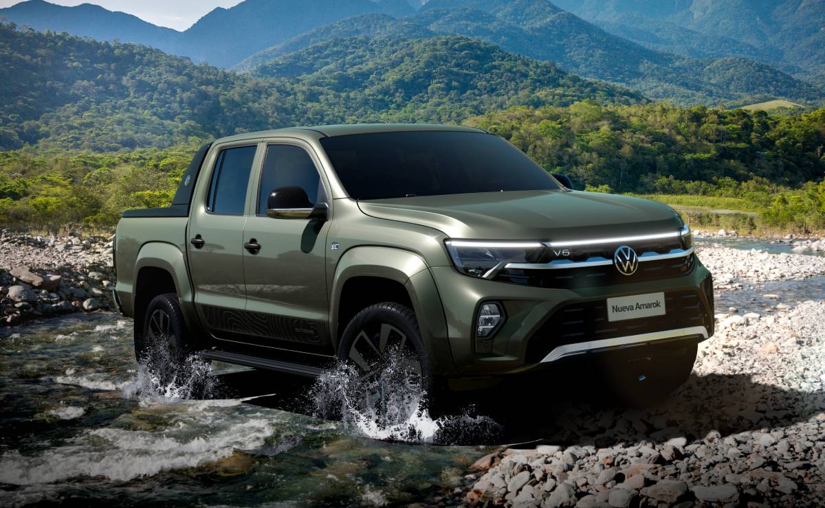 Volkswagen Amarok 2025 lanzamiento accion 1