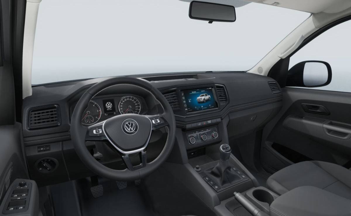 Amarok Trendline interior