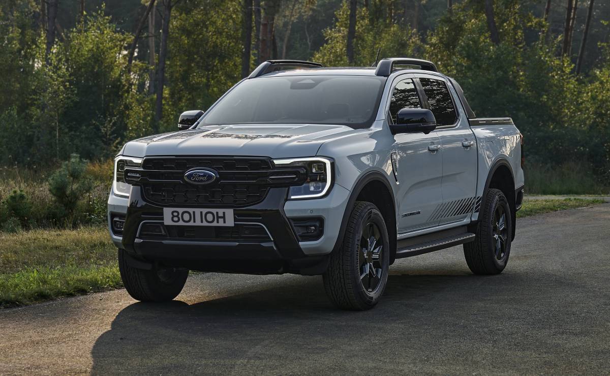 Ford Ranger hibrida frente