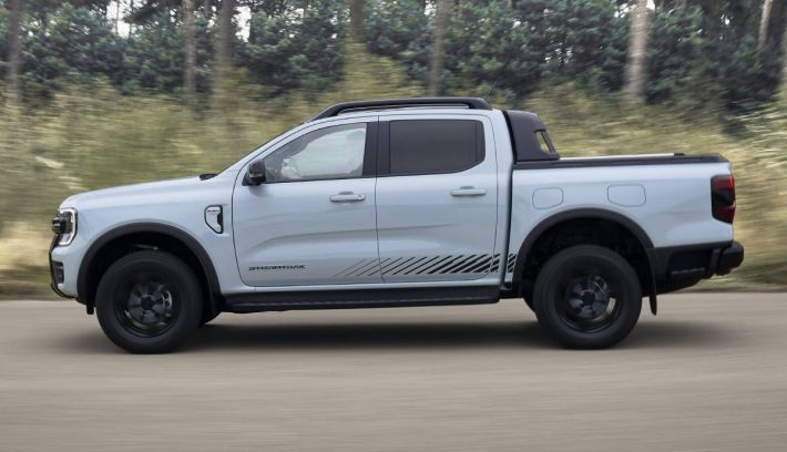 Ford Ranger hibrida perfil