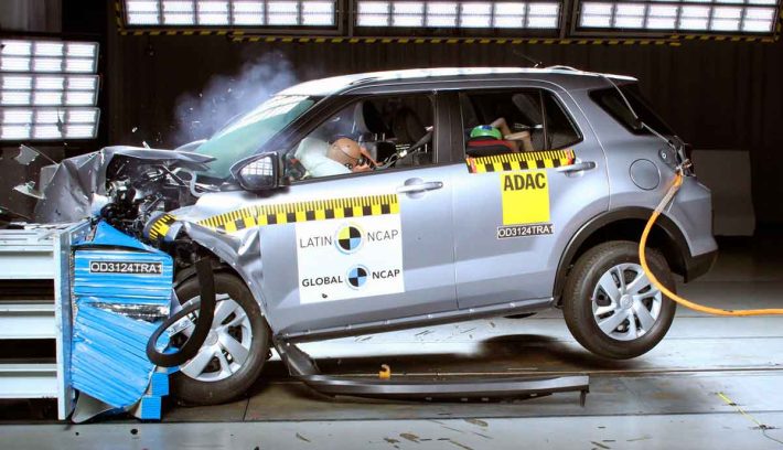 Toyota Raize SUV-choque