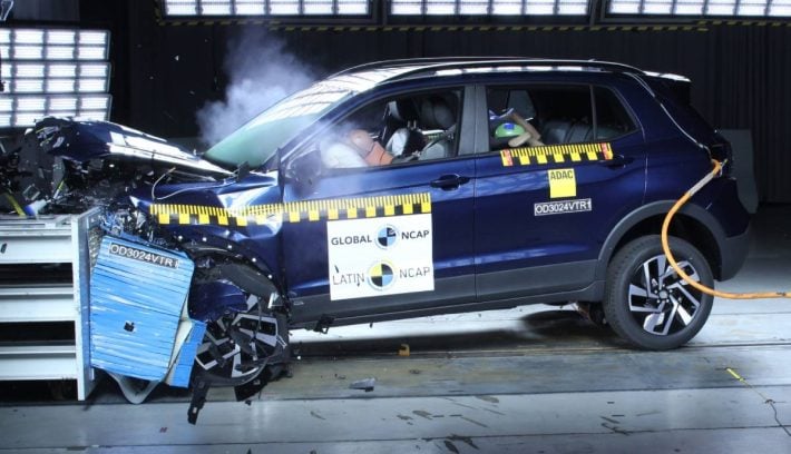 Volkswagen T Cross pruebas de choque