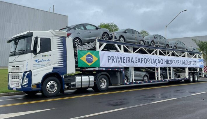 Hyundai HB20 exportacion