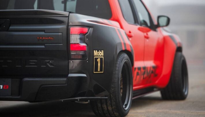 Nissan Frontier Tarmac teaser