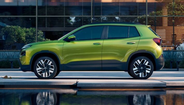 Volkswagen Skoda Kylaq perfil