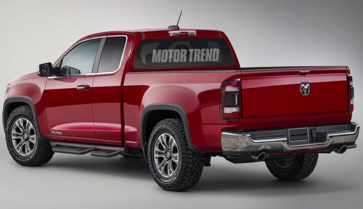 Pick up RAM Dakota trasera