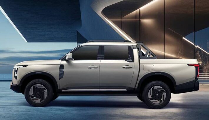 Pick up Nissan Dongfeng Z9 perfil