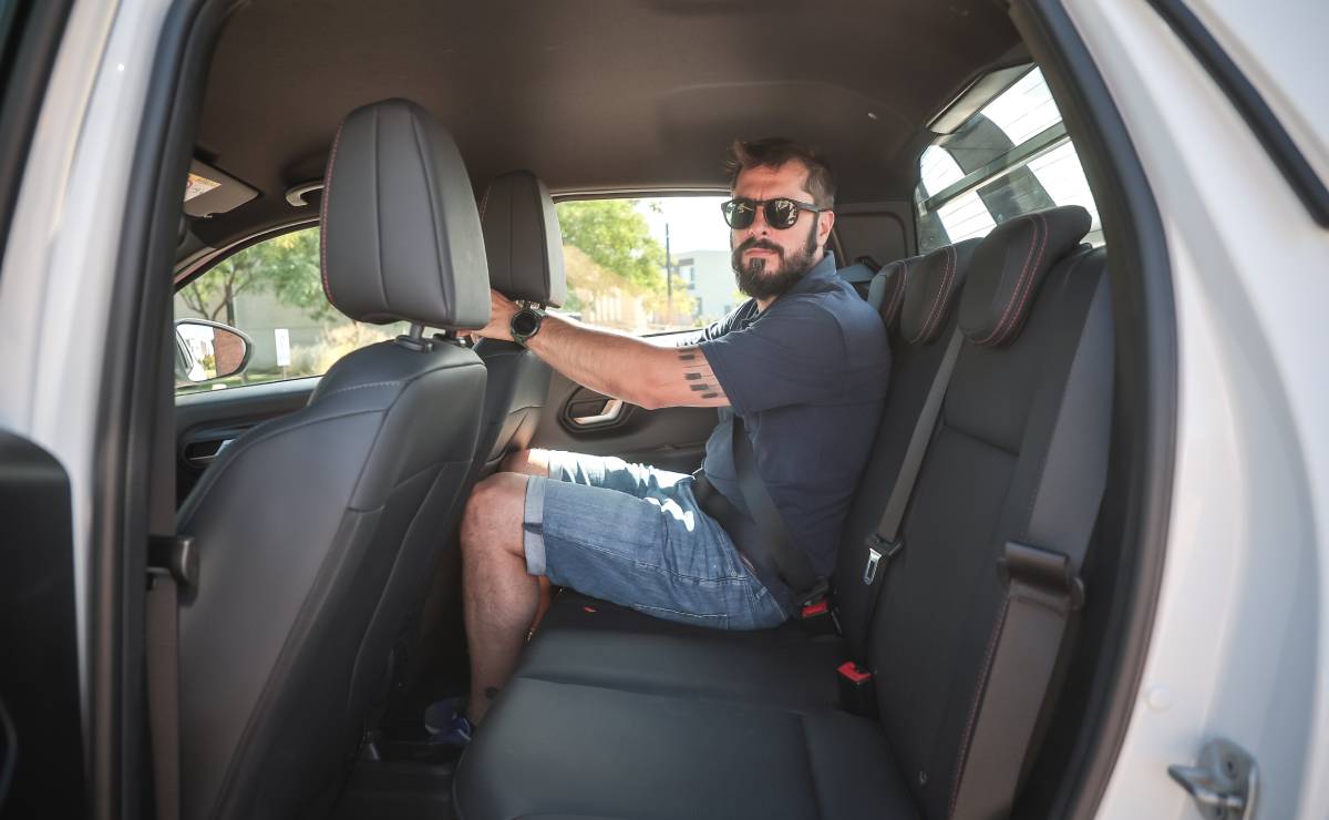 Prueba Fiat Strada Turbo habitabilidad