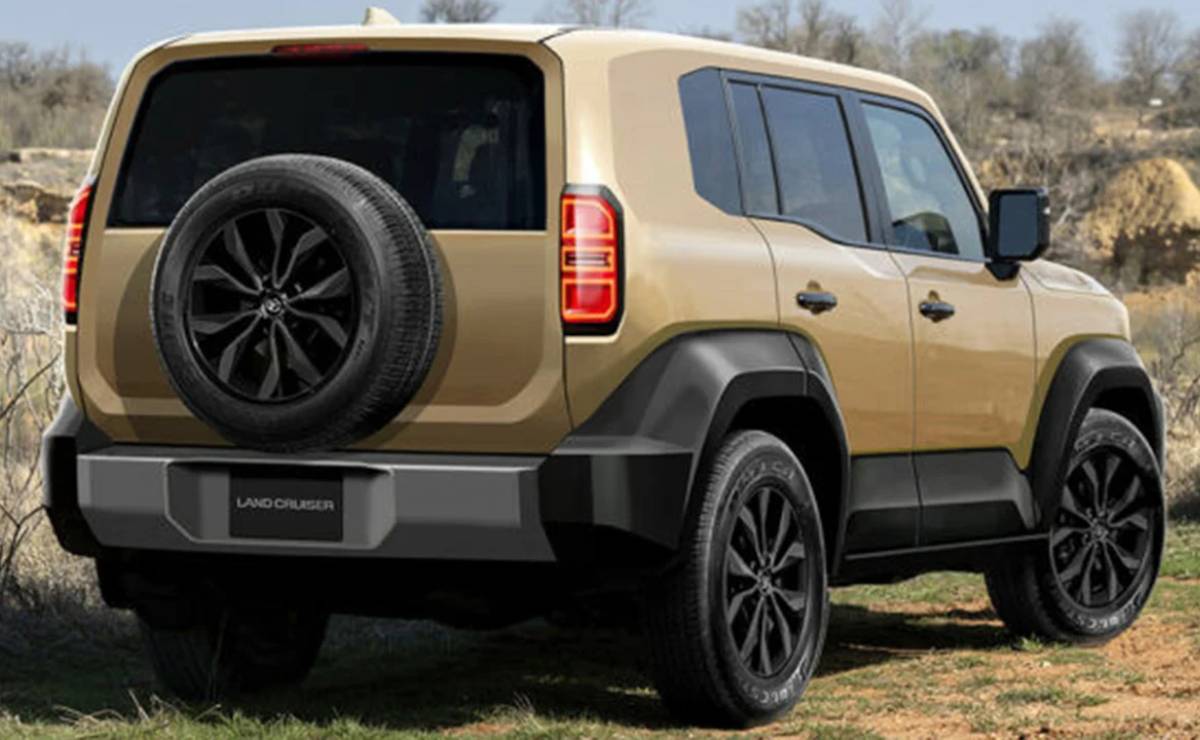 Toyota mini Land Cruiser trasera 1