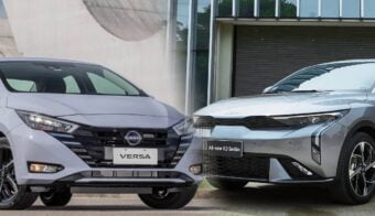 Kia K3 sedan vs Nissan Versa