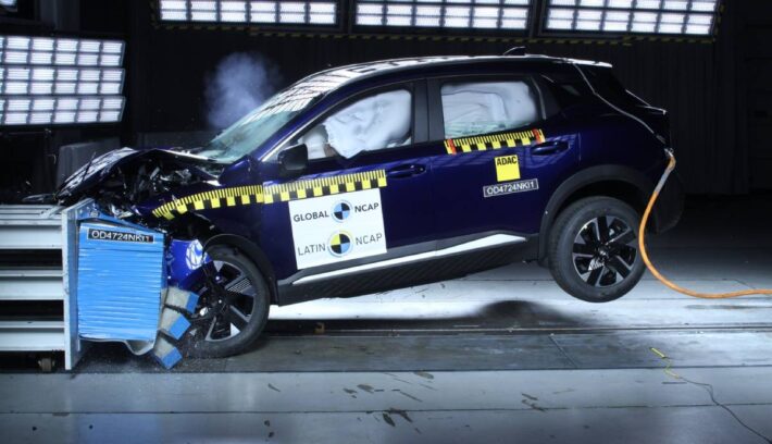 Nuevo Nissan Kicks pruebas de choque