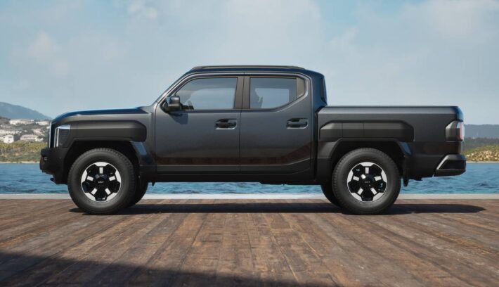 Pick up Kia Tasman perfil 1