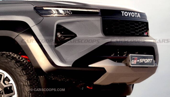 Toyota Hilux GR Sport 2026 teaser