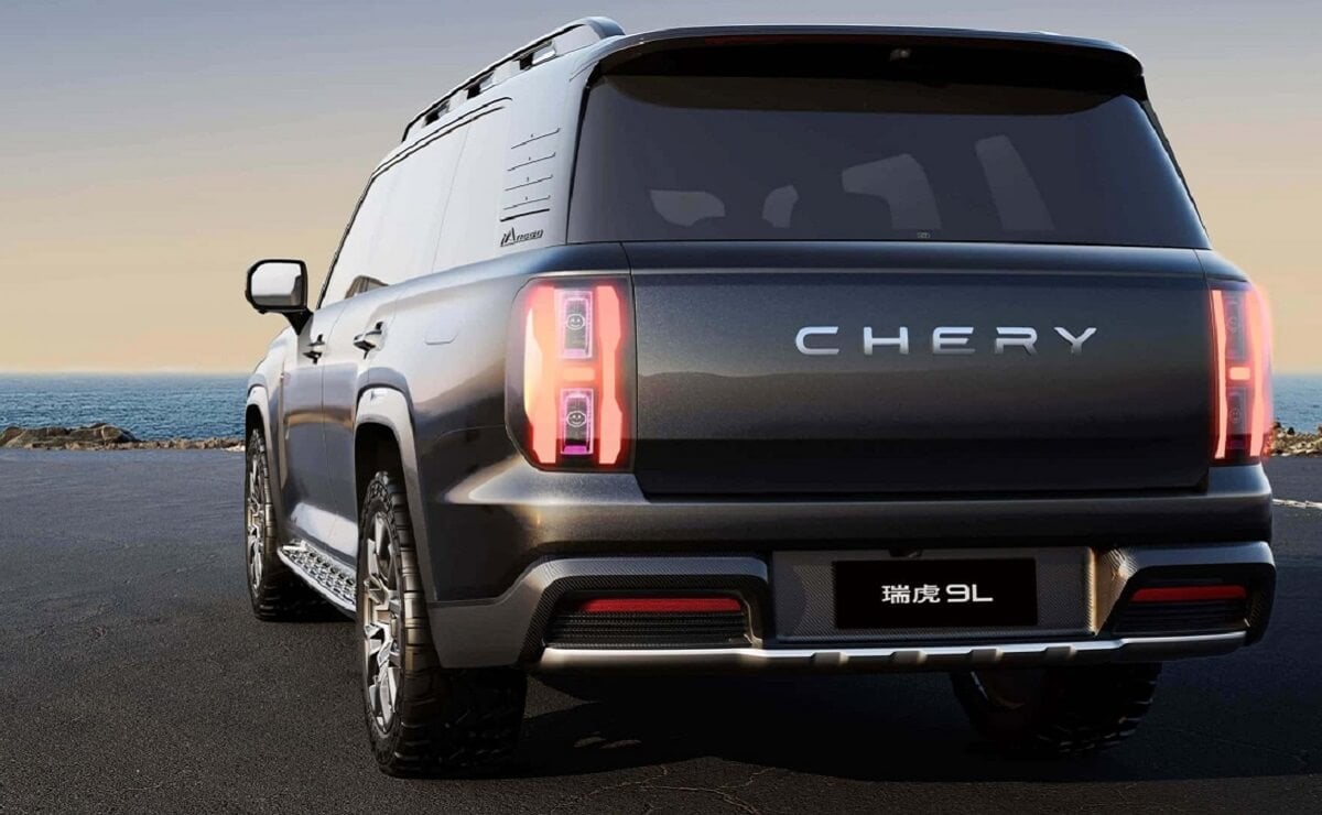 Chery Tiggo 9L zona trasera