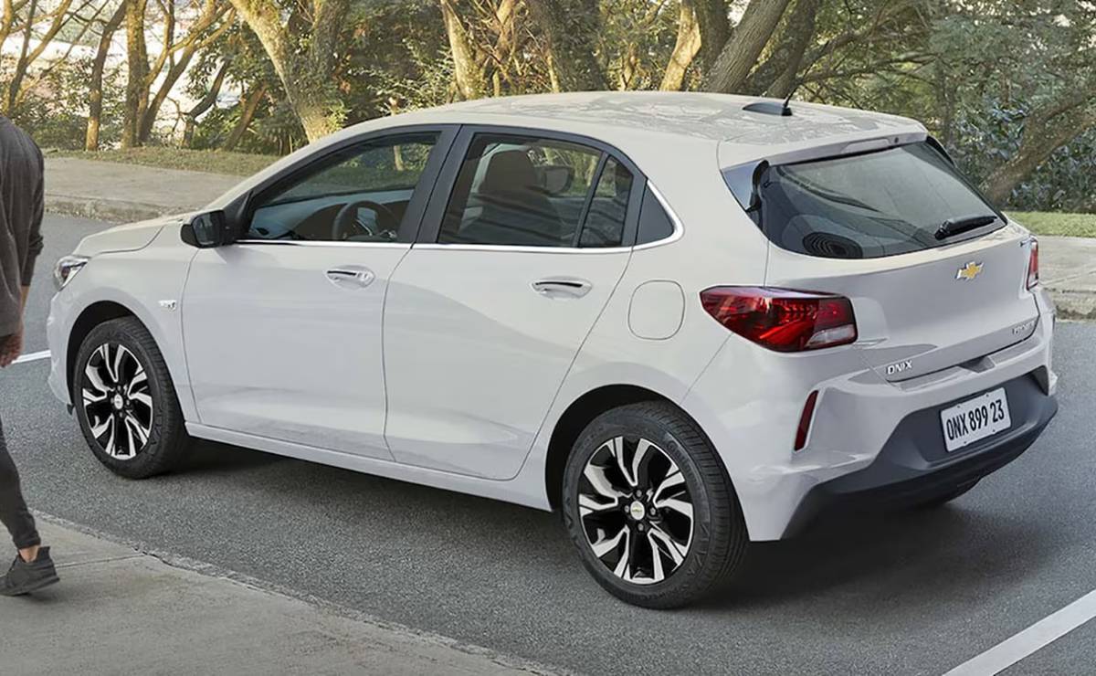 Chevrolet Onix trasera
