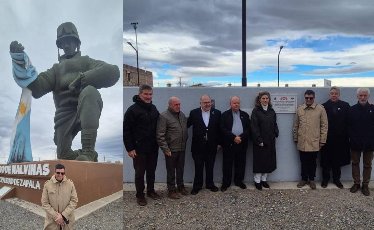 El ACA se sumo a los homenajes en honor a los veteranos y caidos de Malvinas en Zapala 1