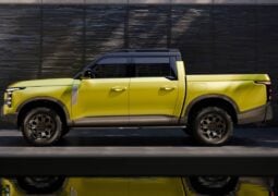 Nissan Frontier Pro hibrida perfil