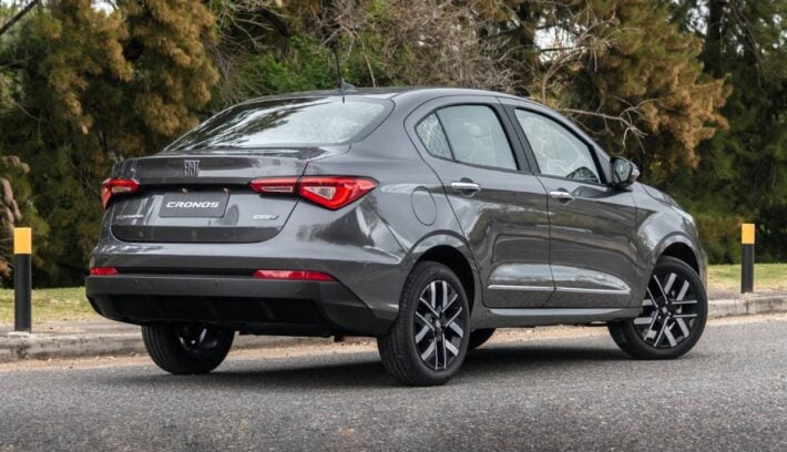 Nuevo Fiat Cronos 2025 trasera