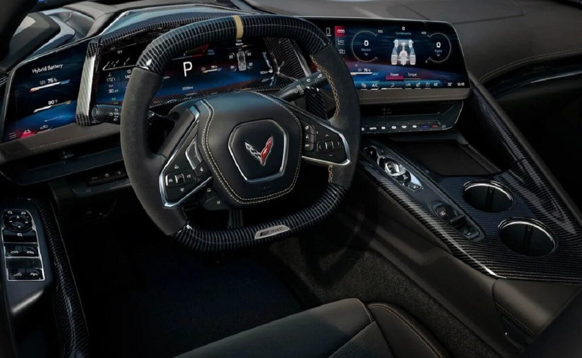 Chevrolet Corvette 2026 por dentro