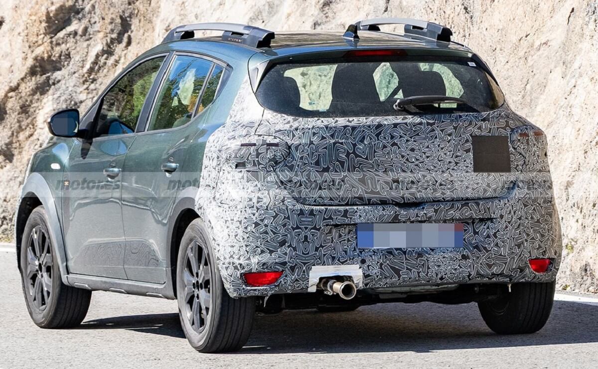 Dacia Sandero 2026 zona trasera