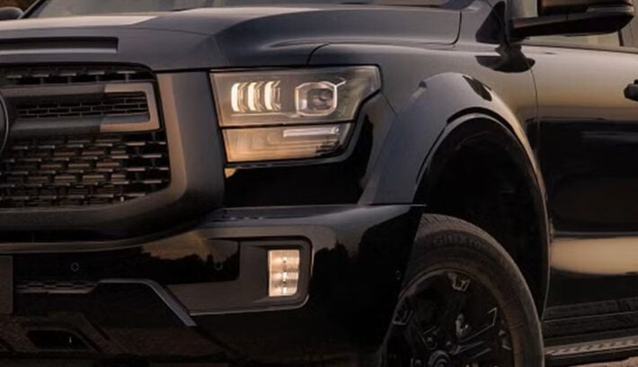 La nueva pick up GWM Cannon Alpha PHEV