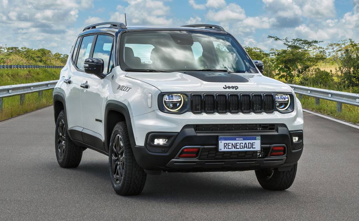Jeep Renegade 10 anos frente