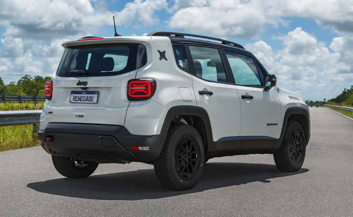 Jeep Renegade 10 anos trasera