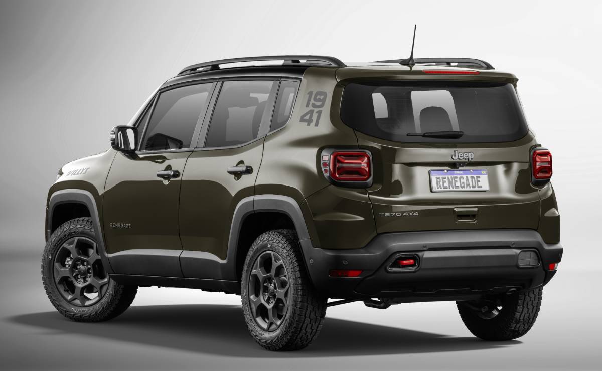 Jeep Renegade Willys trasera