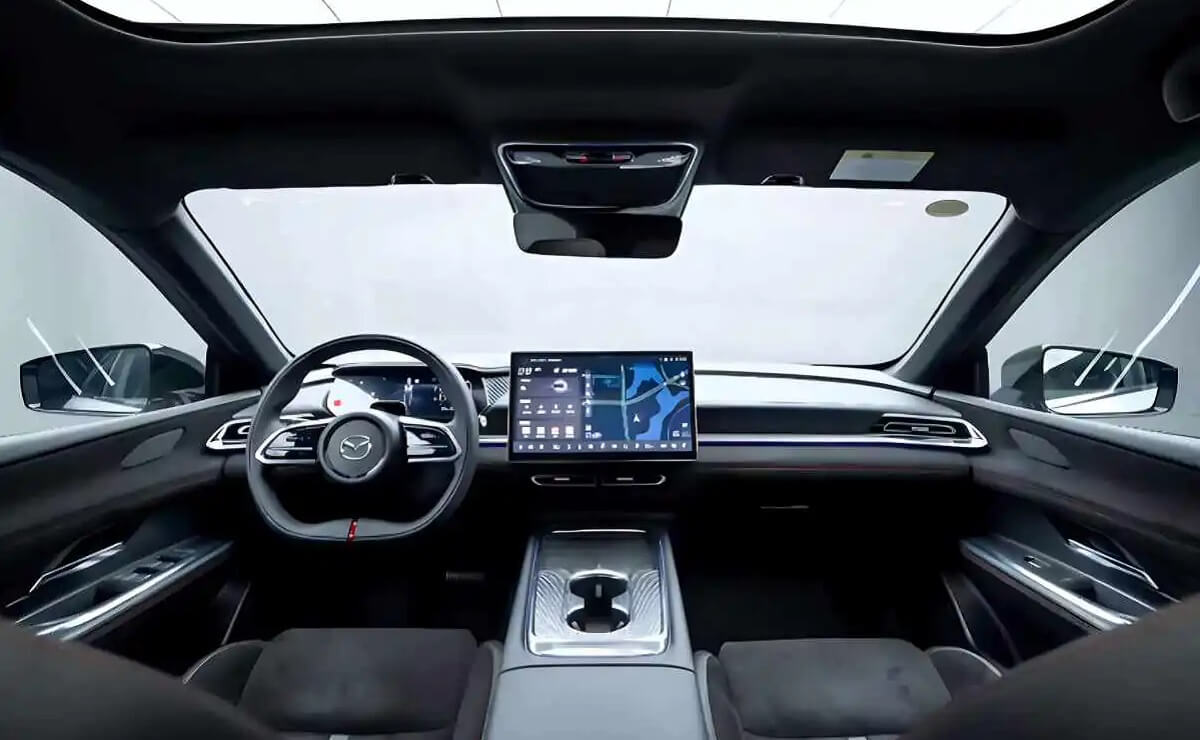 Mazda 6e interior