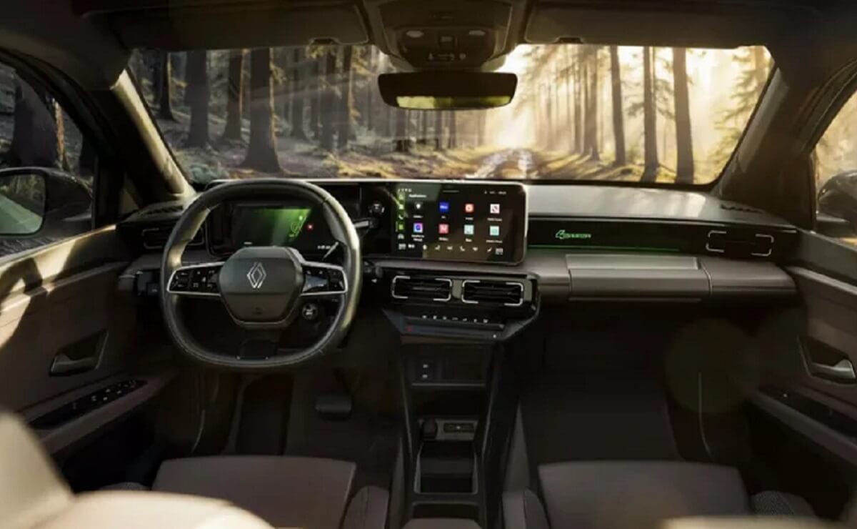 Renault 4 interior
