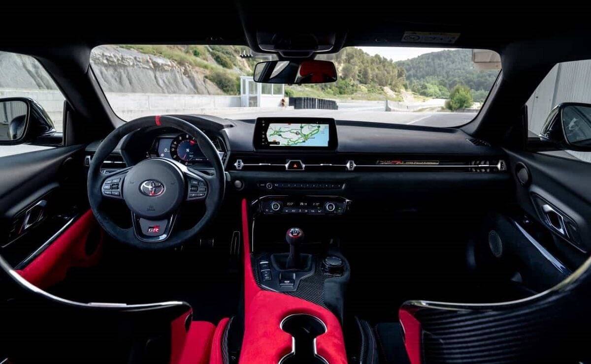 Toyota GR Supra nuevo interior