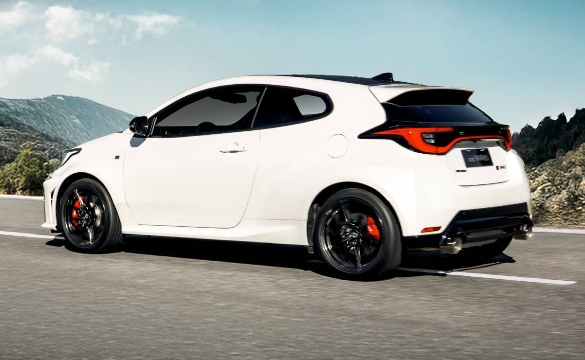 Toyota GR Yaris 2025 accion trasera