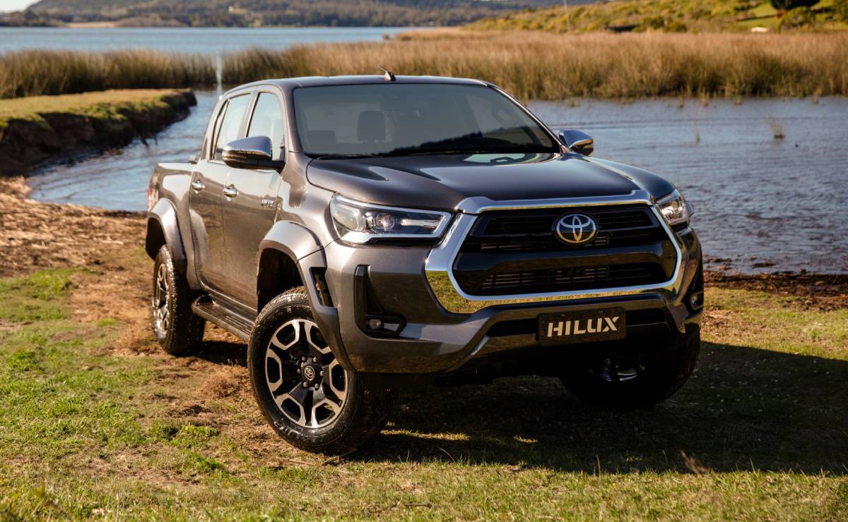 Toyota Hilux modelo mas vendido abril