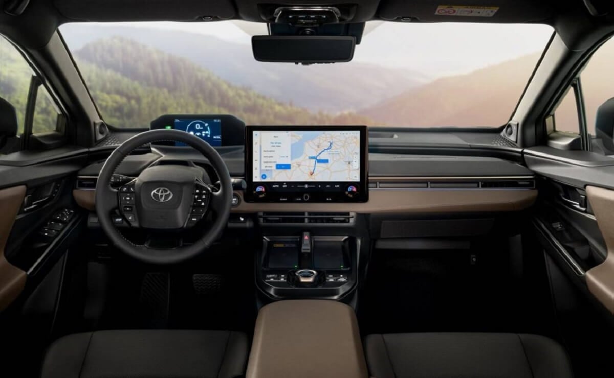 Toyota bZ4x Touring interior