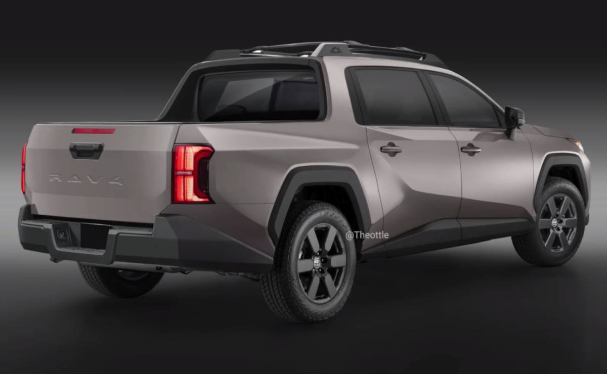 Toyota pick up compacta trasera 1