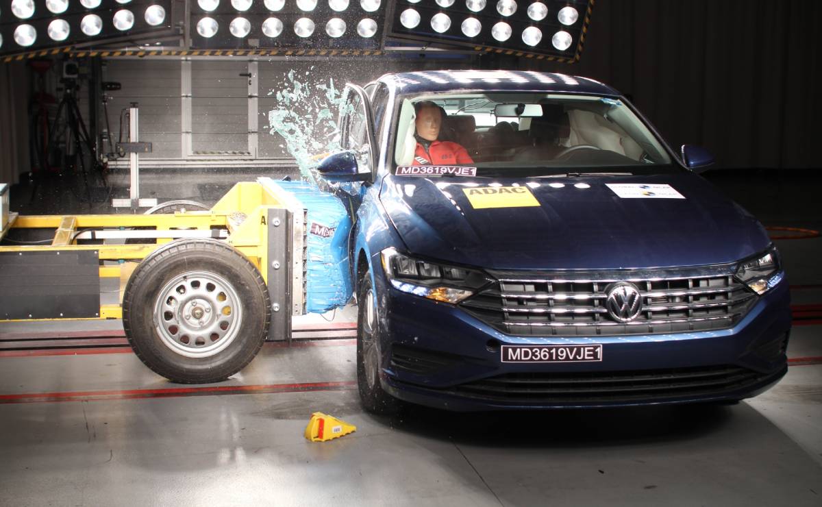 Volkswagen vento pruebas de choque 1