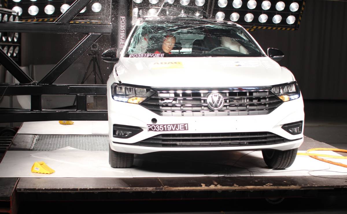 Volkswagen vento pruebas de choque 2