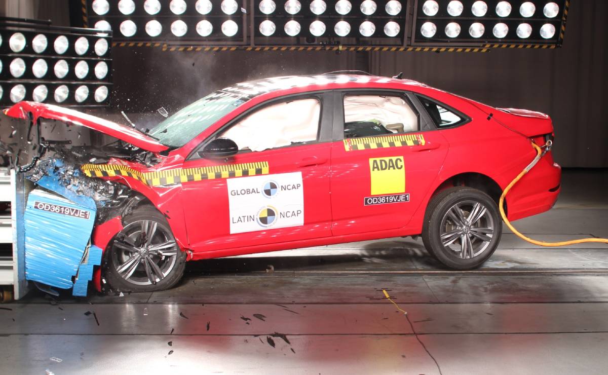 Volkswagen vento pruebas de choque