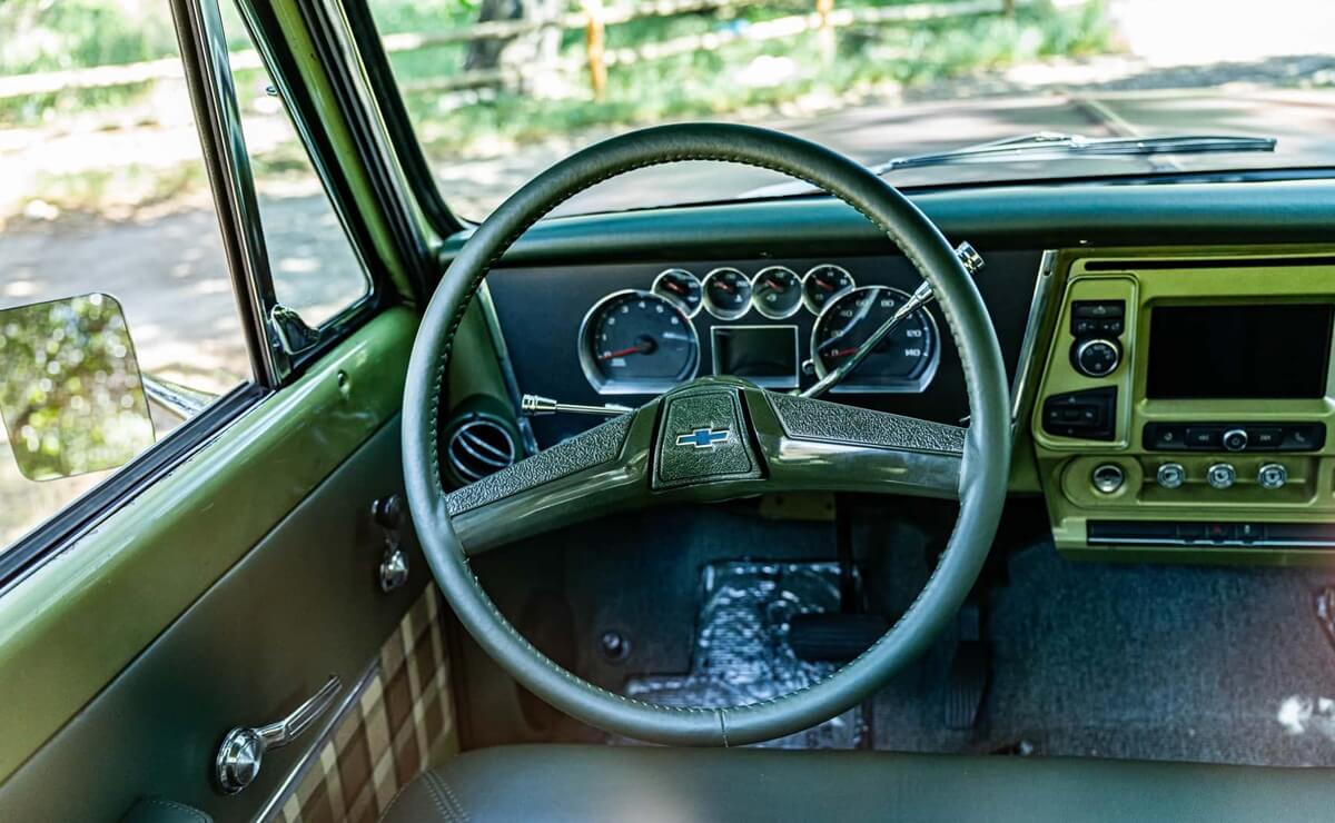 Chevrolet C20 de 1970 interior